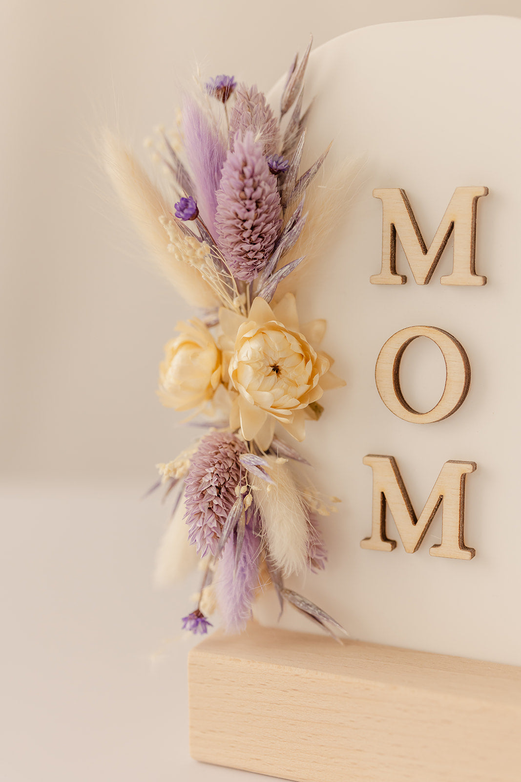 Geschenk | Acryl bord ' MOM ' **