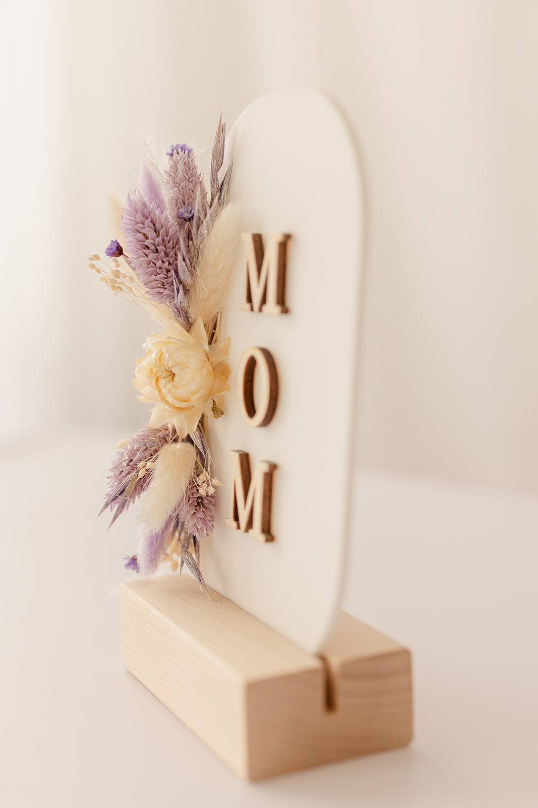 Geschenk | Acryl bord ' MOM ' **