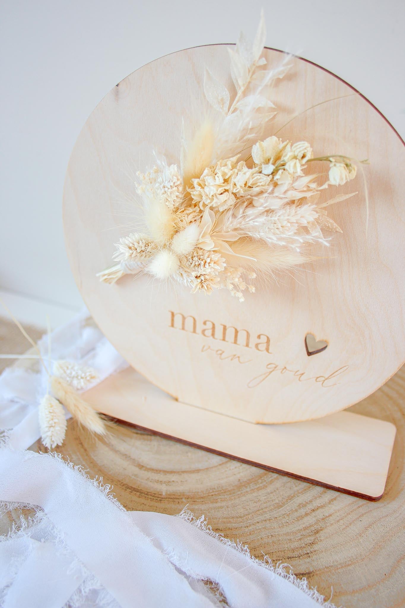 Geschenk | Houten bordje  '' mama ''