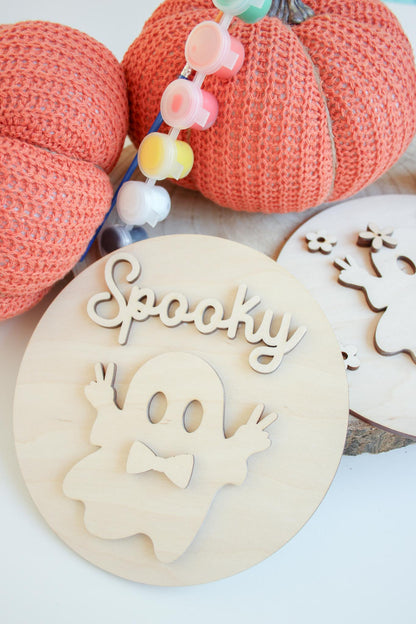 Laser & Gravure | Schilderbox DIY " halloween spooky editie "